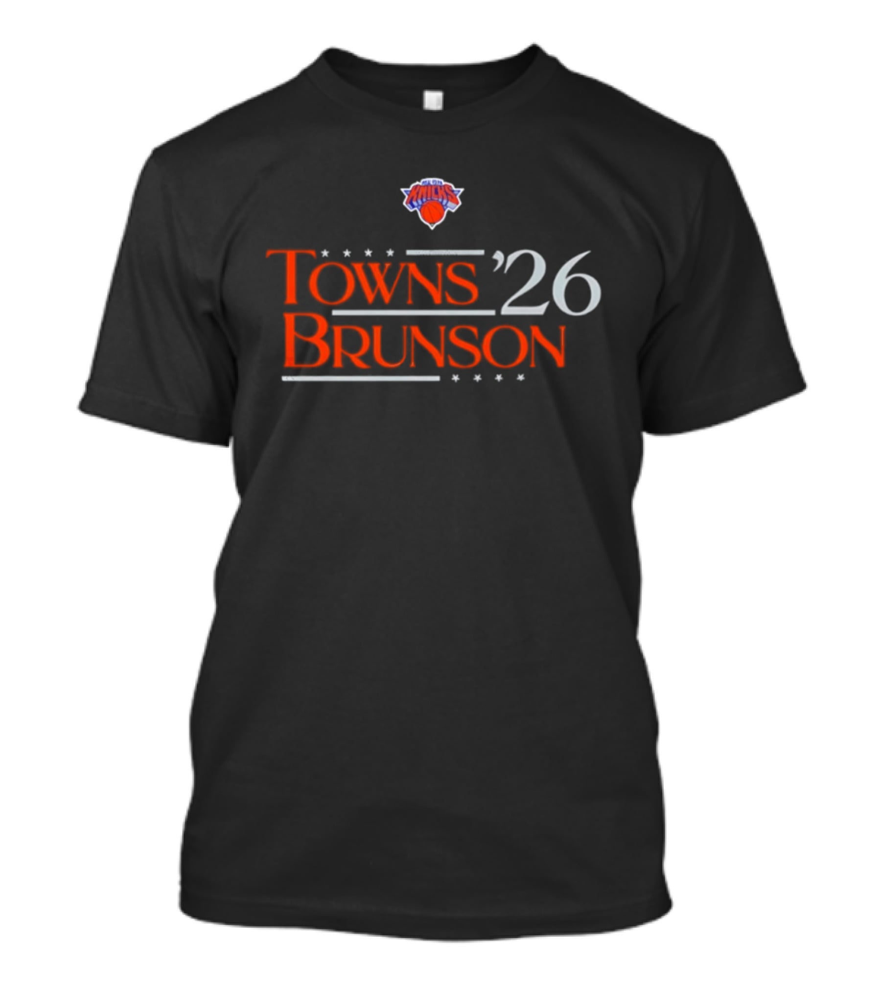New York Knicks Towns Brunson '26 Campaign T-Shirt