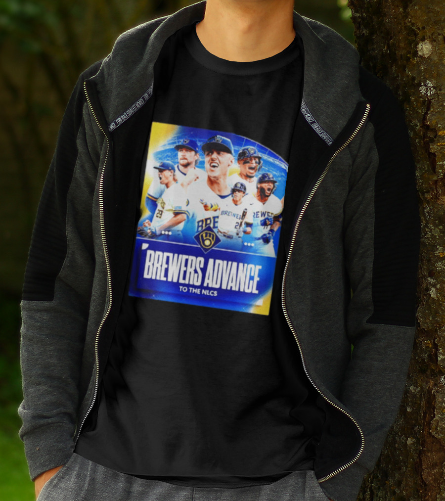 Milwaukee Brewers Advance To The NLCS 2026 Victory Celebration T-Shirt