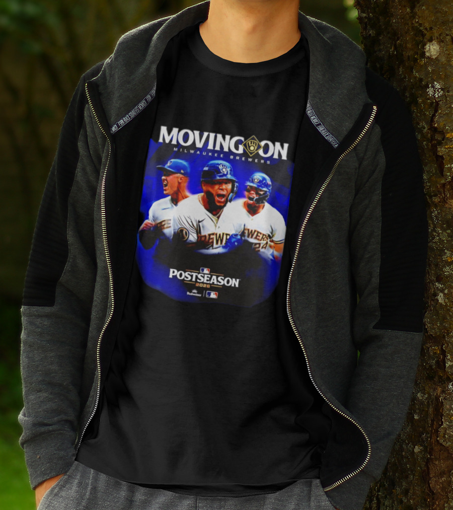 Moving On Milwaukee Brewers Postseason 2026 MLB Celebration T-Shirt