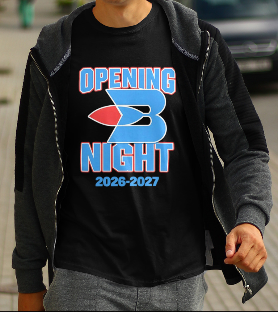 Opening Night 2026 2027 Buffalo Braves T-Shirt