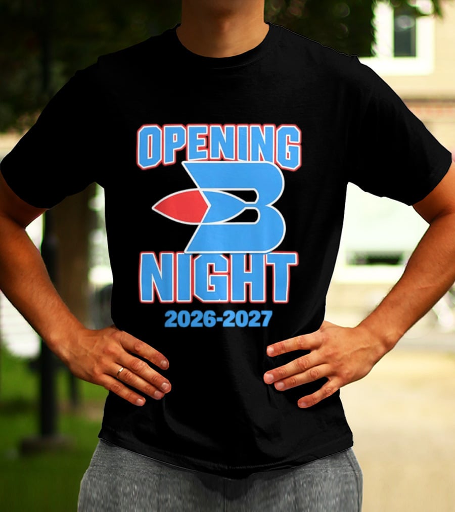 Opening Night 2026 2027 Buffalo Braves T-Shirt