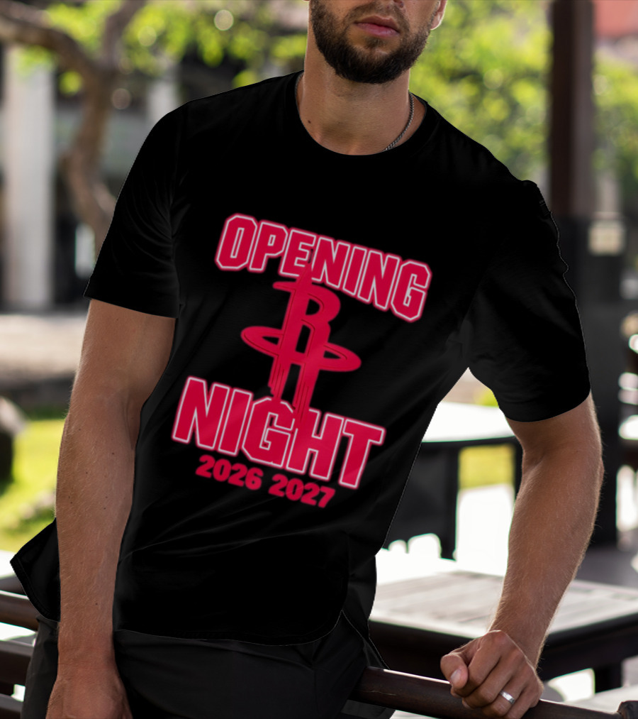 Houston Rockets NBA Opening Night 2026 2027 T-Shirt