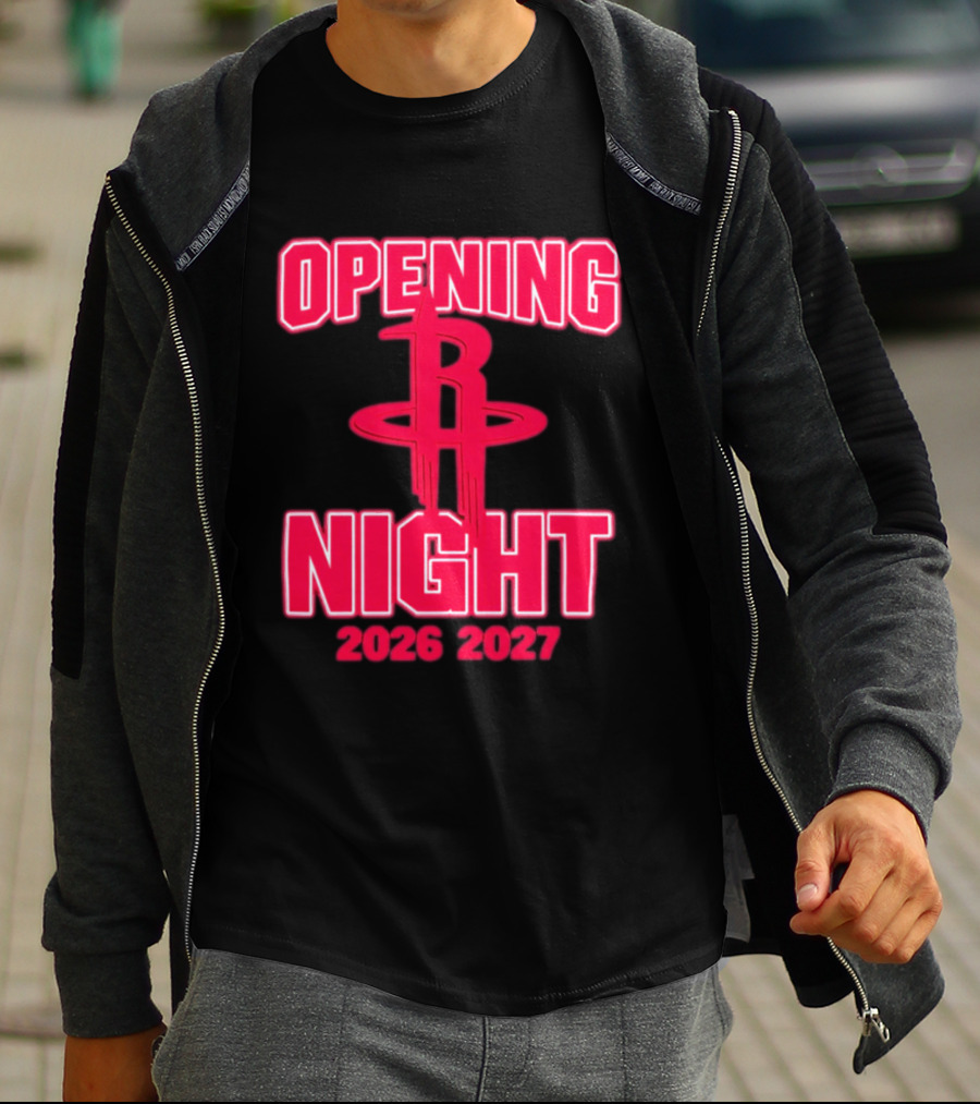 Houston Rockets NBA Opening Night 2026 2027 T-Shirt