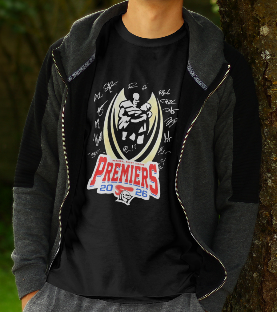 NRL Newcastle Knights National Rugby League Premiers 2026 T-Shirt