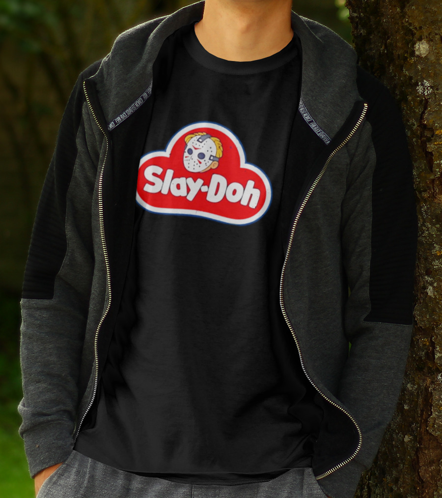 Slay Doh Jason Voorhees Mashup Friday The 13th T-Shirt