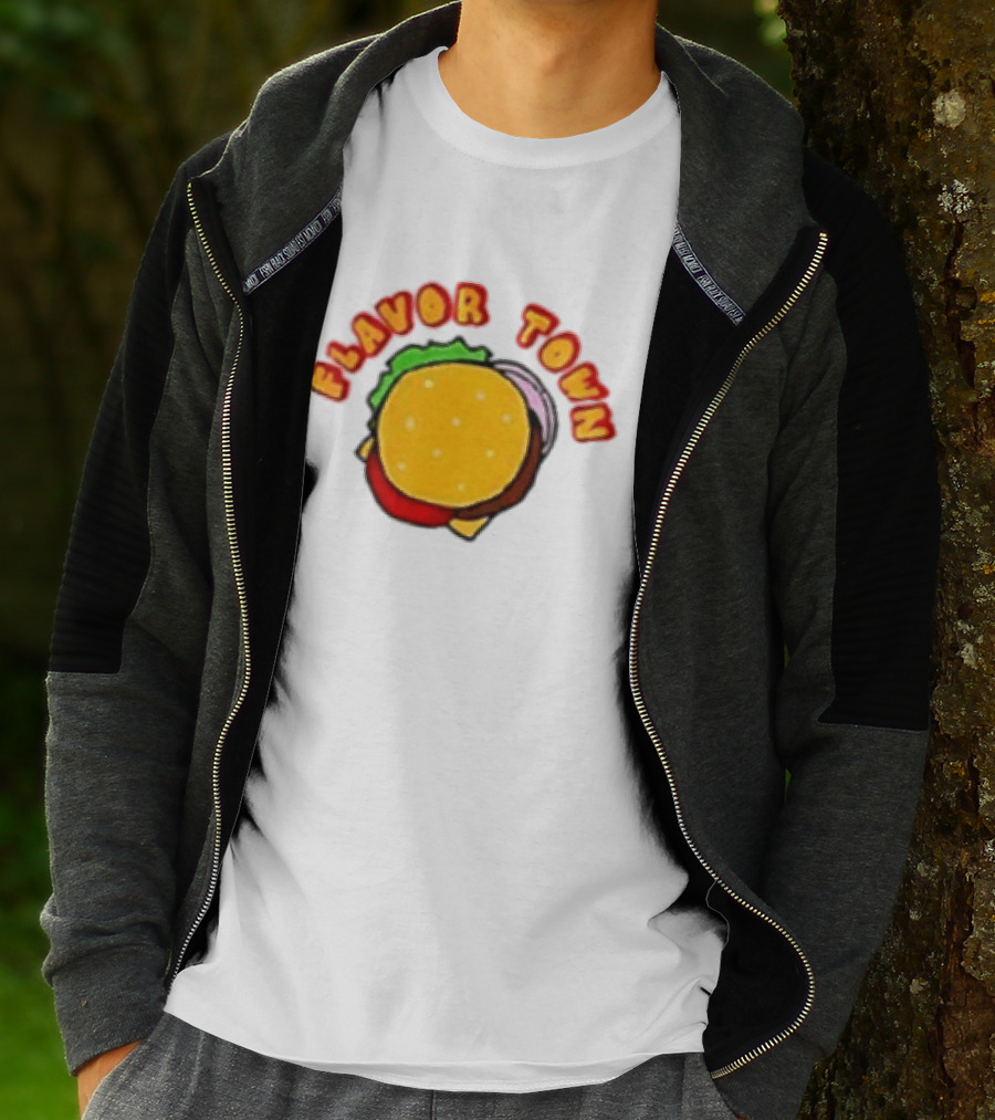 Burger Flavor Town Artisan Adjunct Ales Hot Tub Party For Ur Taste Buds T-Shirt