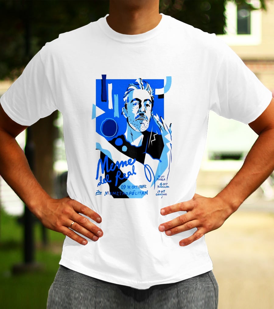 Meme Del Real 09 De Octubre 2026 Metropolitán MX Concert T-Shirt