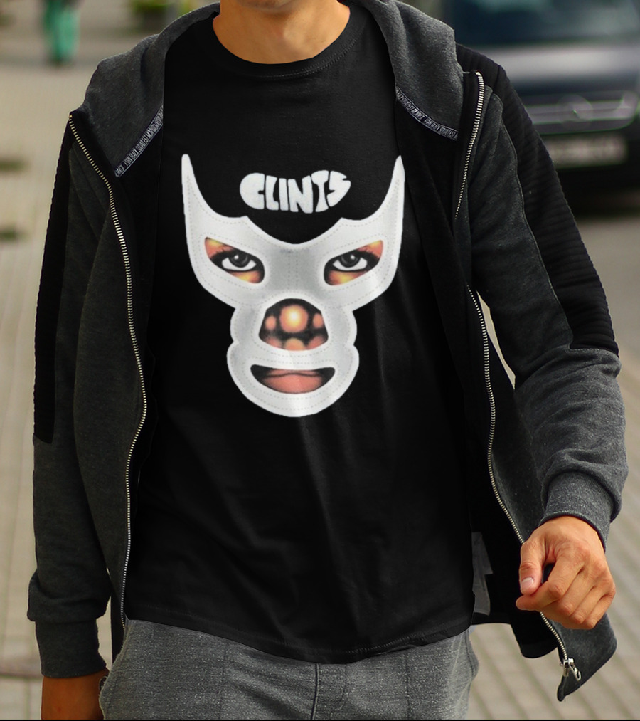 Clints Wrestler Mask Eyes T-Shirt