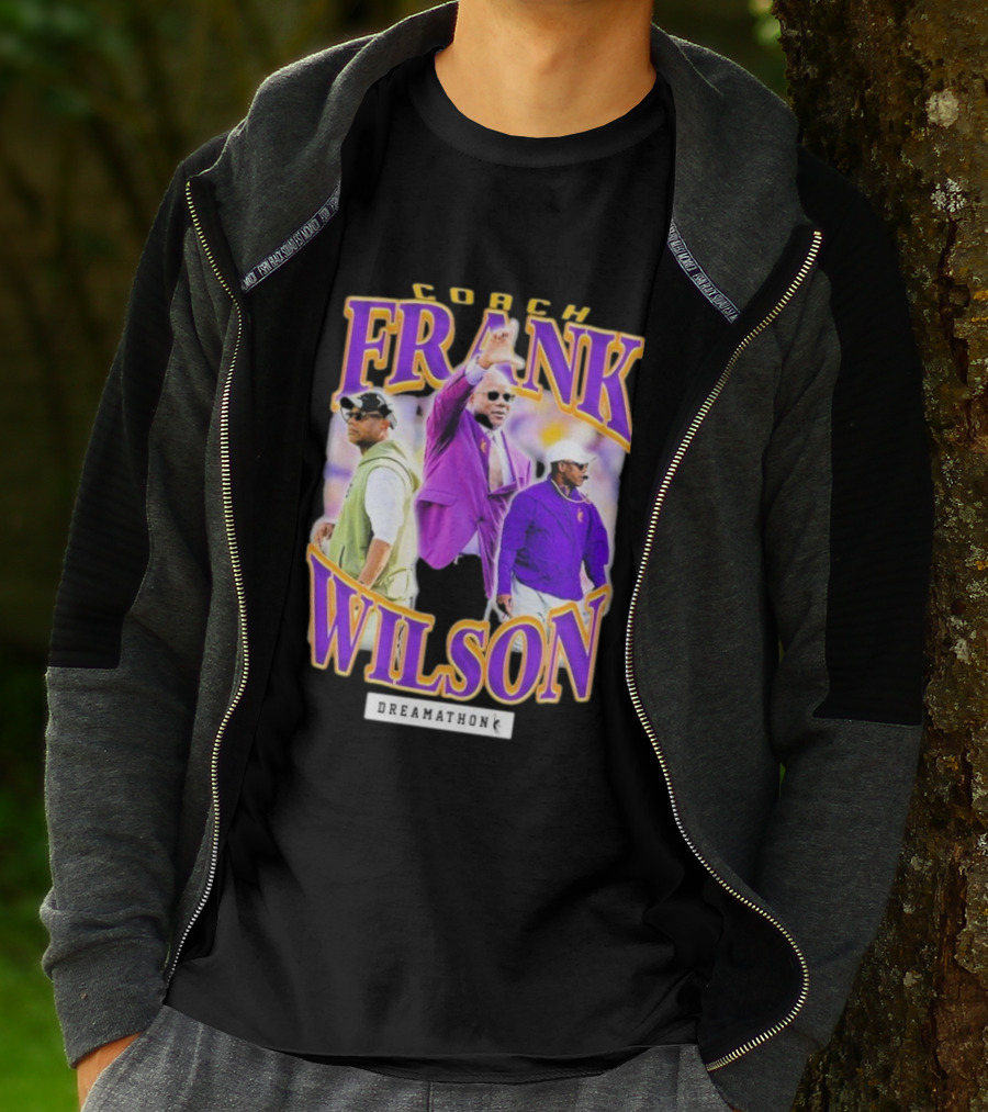 Coach Frank Wilson LSU Tigers Dreamathon T-Shirt