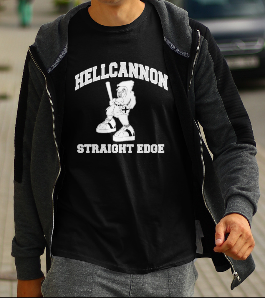 Hellcannon Straight Edge Mosh Punk T-Shirt