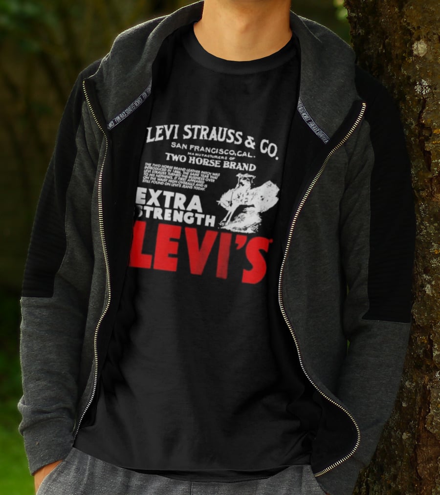 Levi Strauss & Co. San Francisco Two Horse Brand Extra Strength Levi's T-Shirt