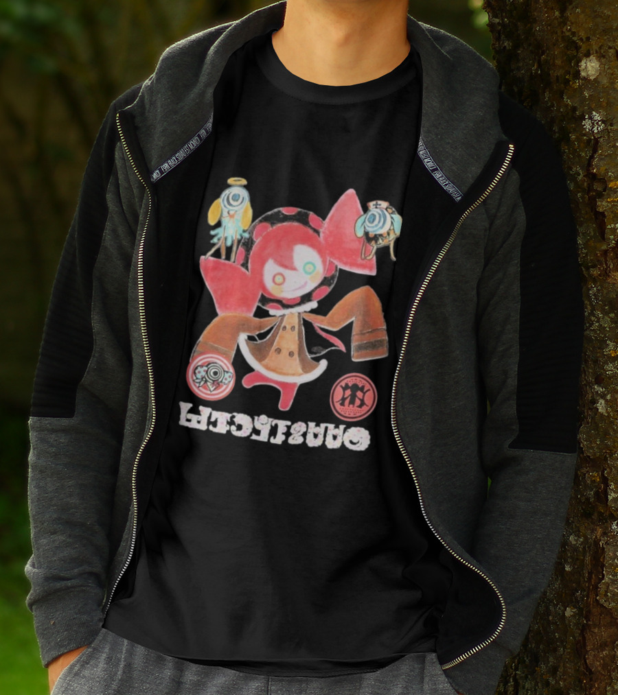 Puella Magi Madoka Magica Charlotte Kawaii Anime Character With Cute Red And Pink Features T-Shirt