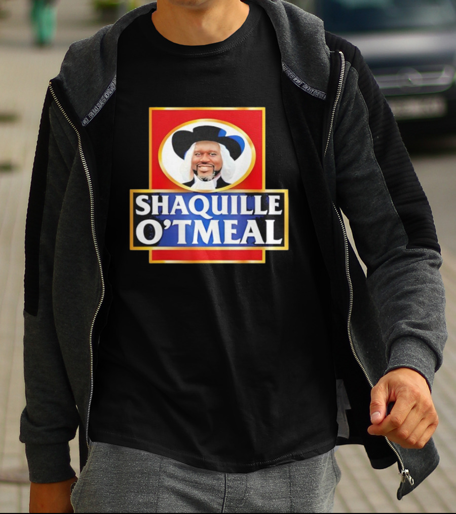 Shaquille Oatmeal Meme Quaker Parody T-Shirt