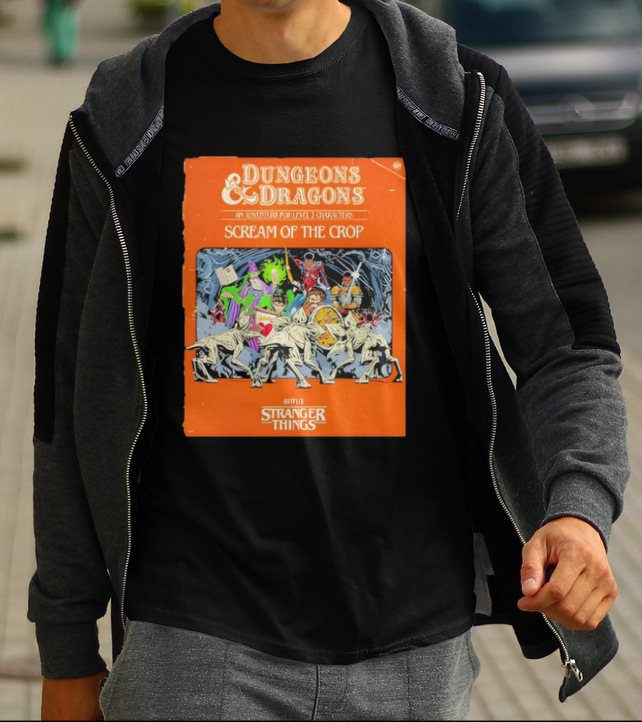 Dungeons And Dragons Scream Of The Crop Stranger Things T-Shirt