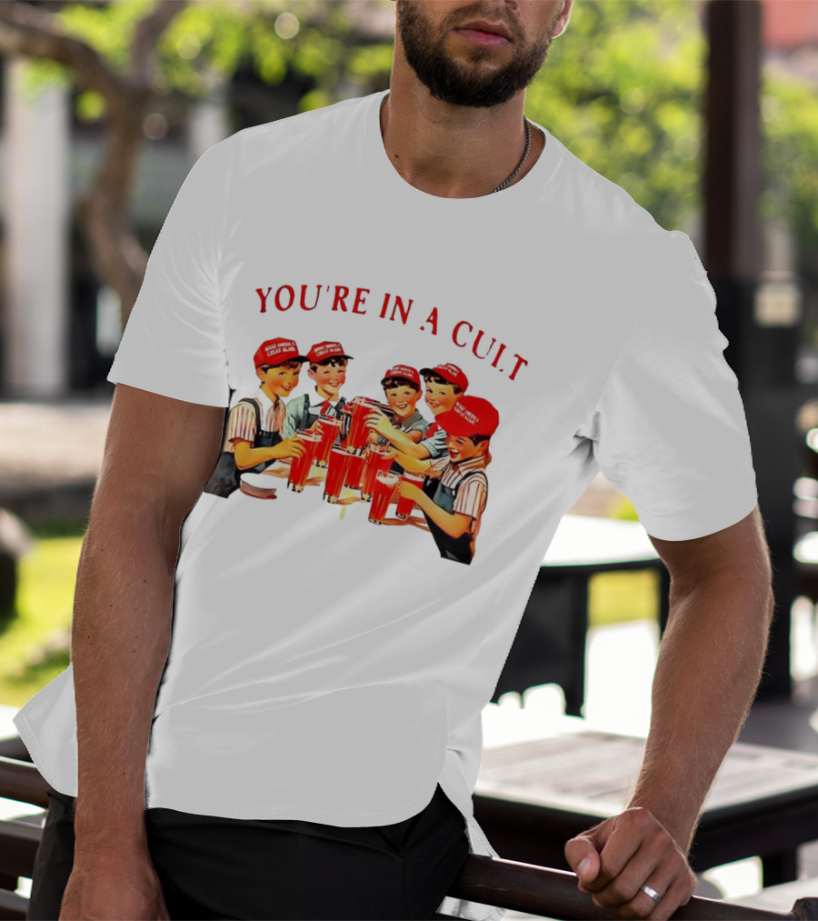 You're In A Cult Make America Cult Again Vintage Theme T-Shirt