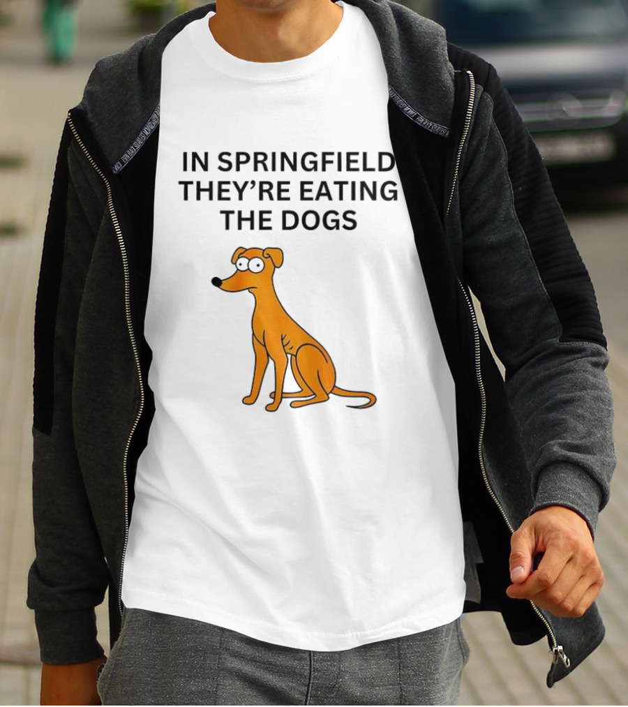 Springfield Greyhound Sunglasses Humor T-Shirt