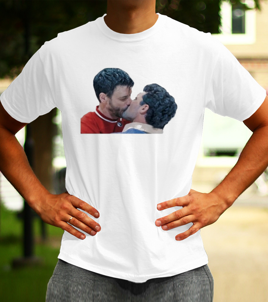 The Little Gay Scott Kipp Kiss Star Trek Parody LGBTQ+ T-Shirt