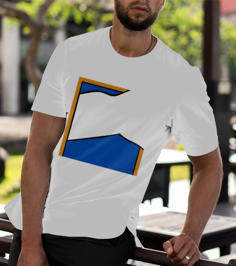 Thechemicalbrothers Kipping Like A Stone Retro Blue Orange Modern Art Style T-Shirt