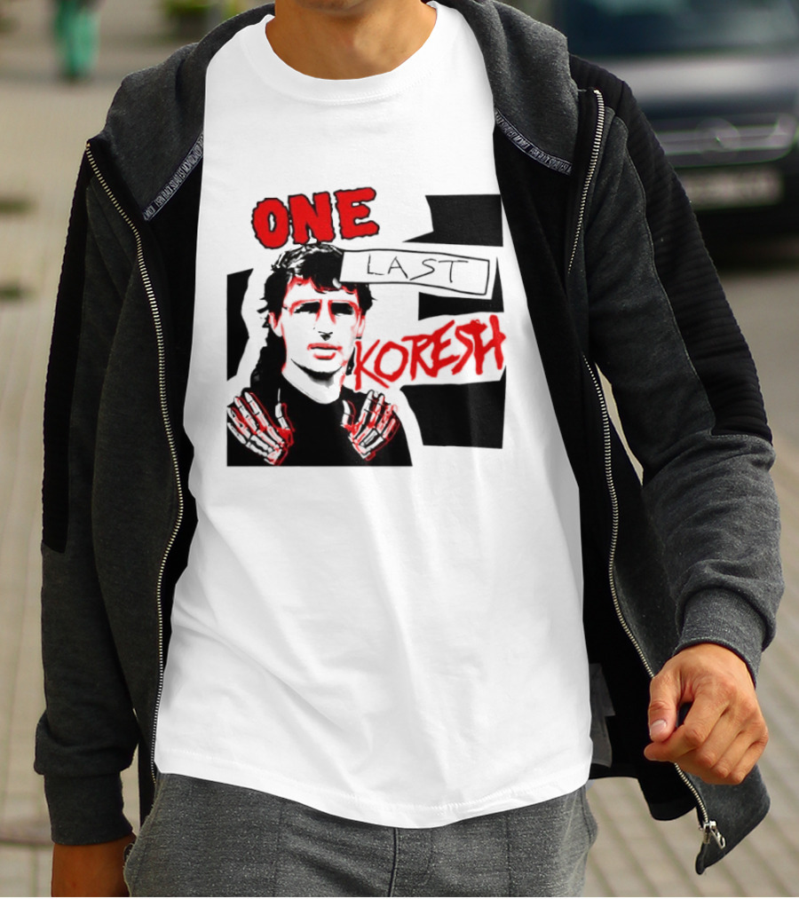 One Last Koresh çizimi T-Shirt