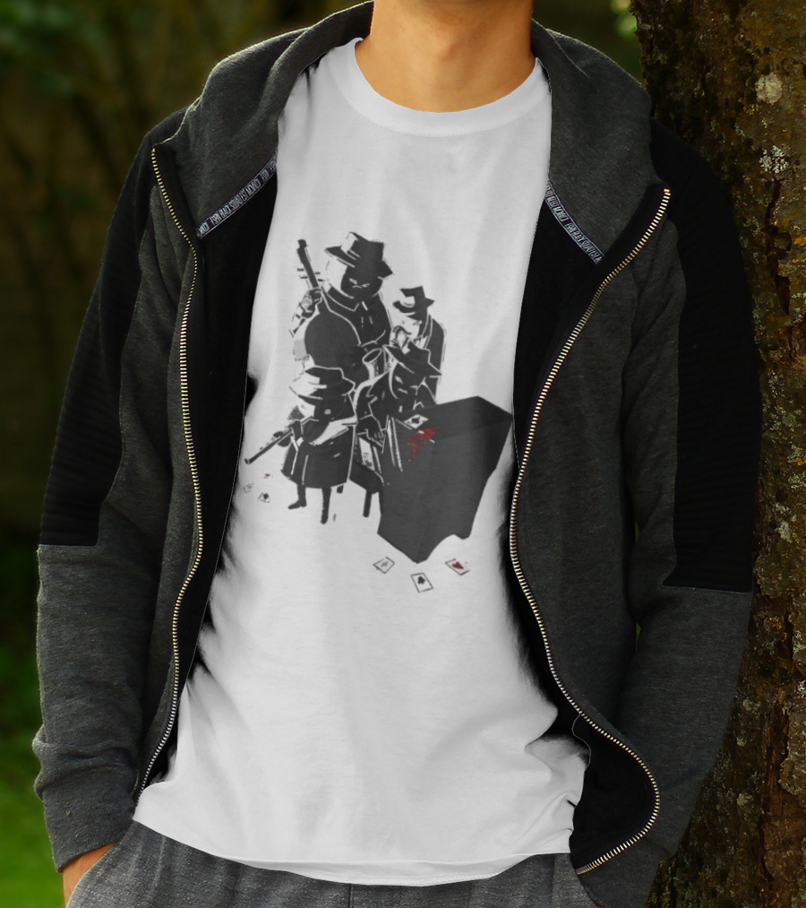 Project Soundpage Midnight Music Jazz Band Noir Aesthetic T-Shirt