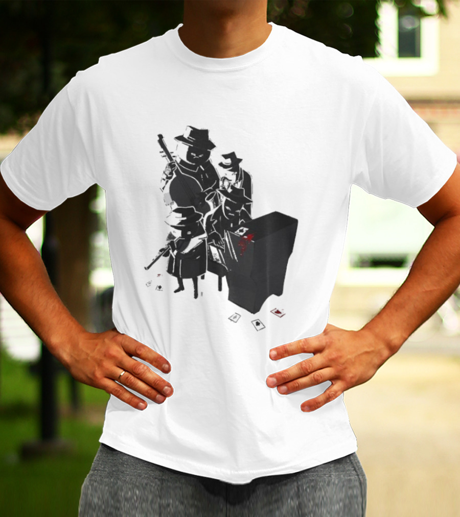 Project Soundpage Midnight Music Jazz Band Noir Aesthetic T-Shirt