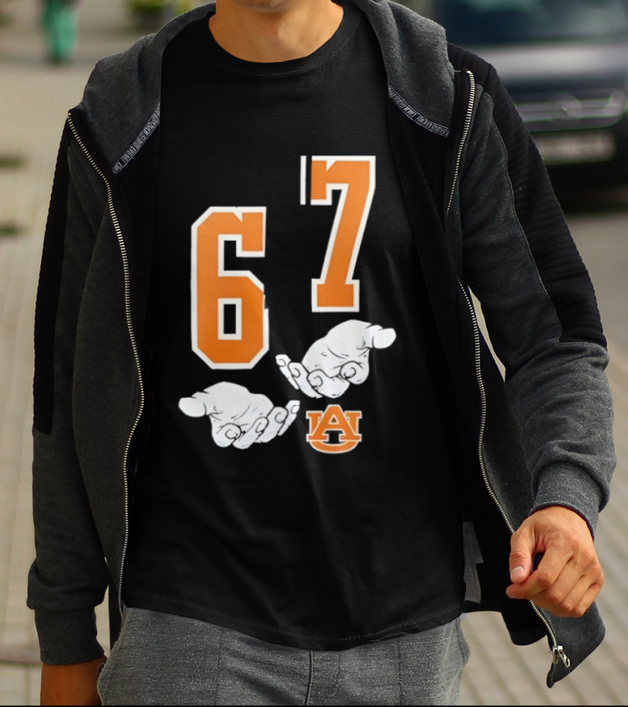 Auburn Tigers 67 Rock Paper Scissors Fun T-Shirt