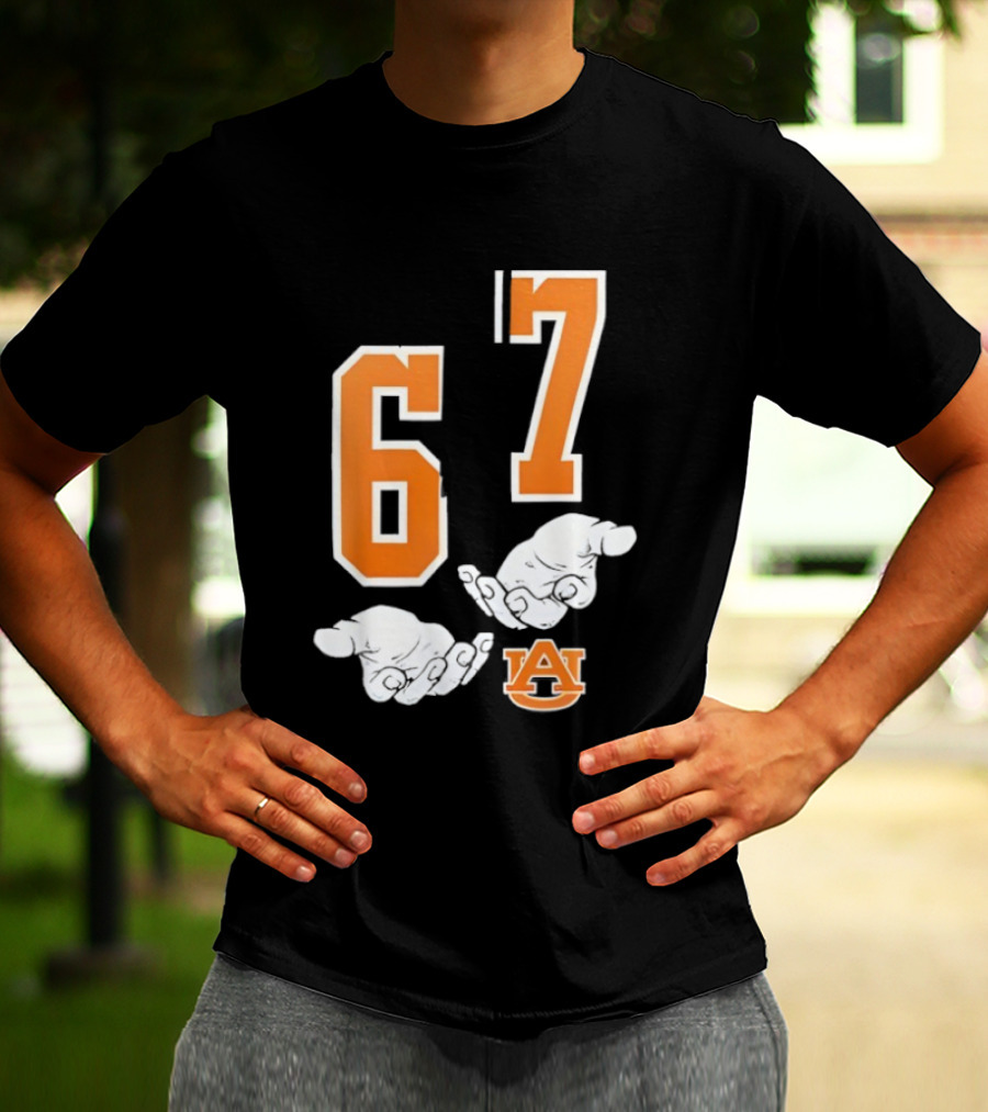 Auburn Tigers 67 Rock Paper Scissors Fun T-Shirt