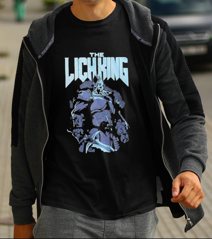 The Lich King Blizzard Iconic Character Armor T-Shirt