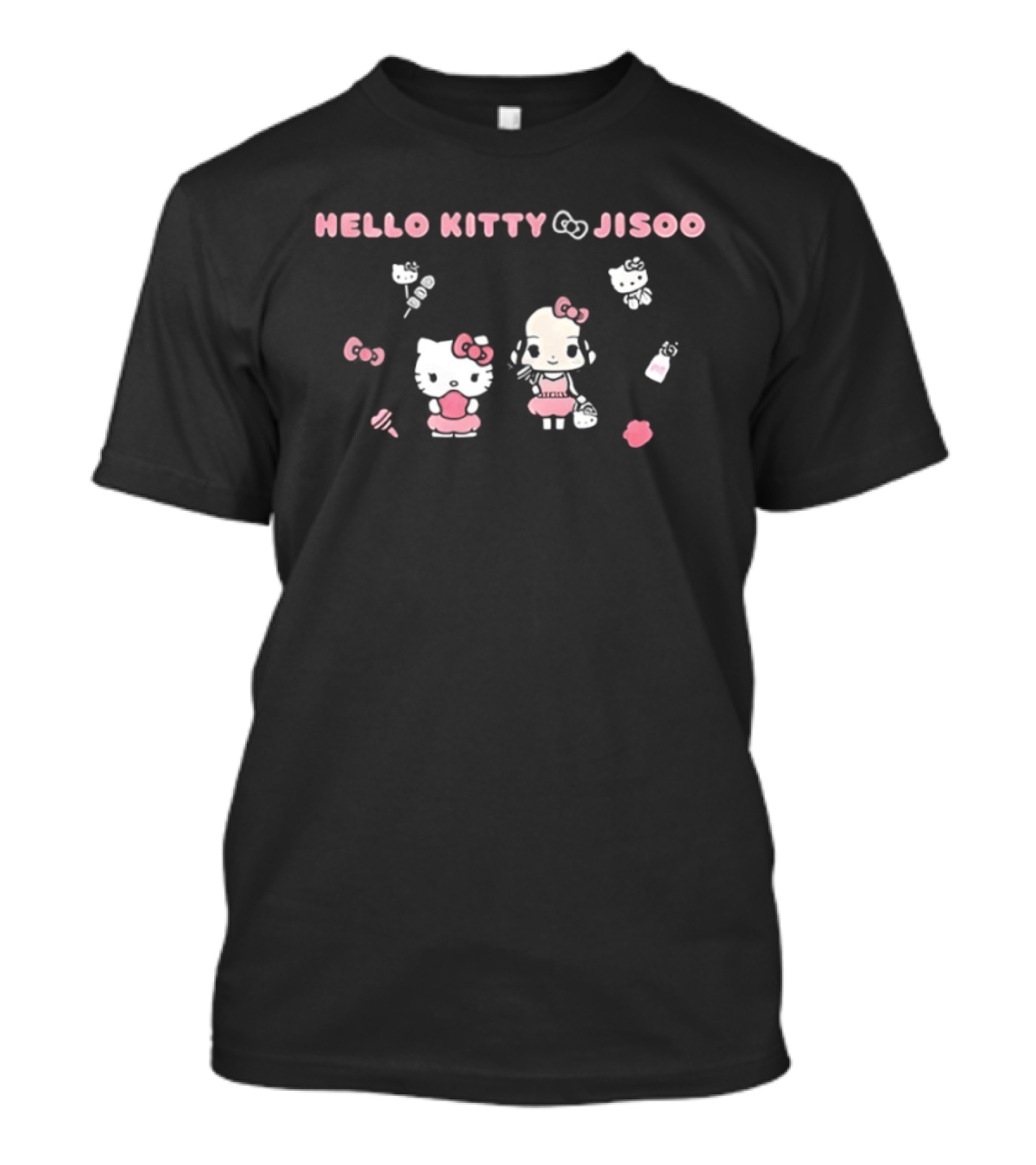 Hello Kitty Jisoo Collaboration January 6 2026 T-Shirt