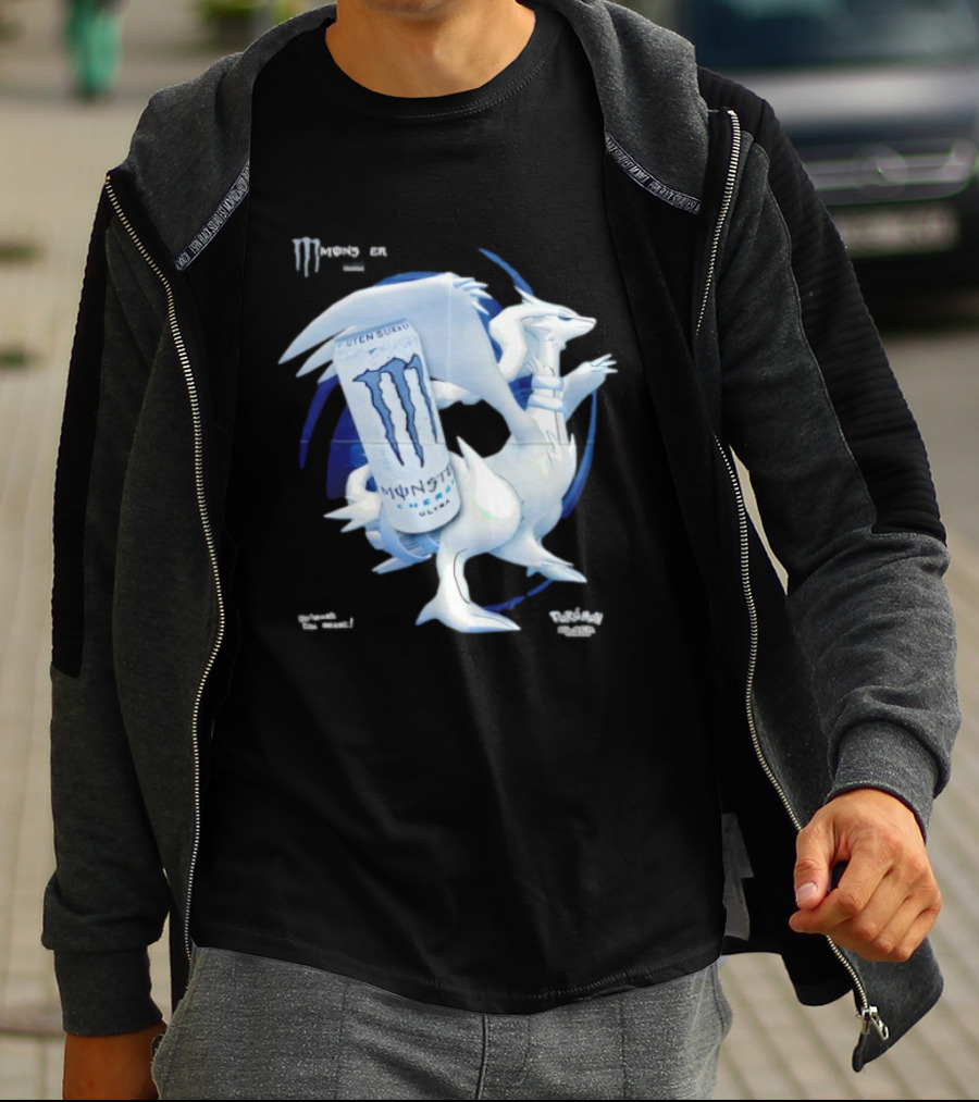 Monster Energy Ultra Reshiram Pokémon Black Unleash The Beast T-Shirt