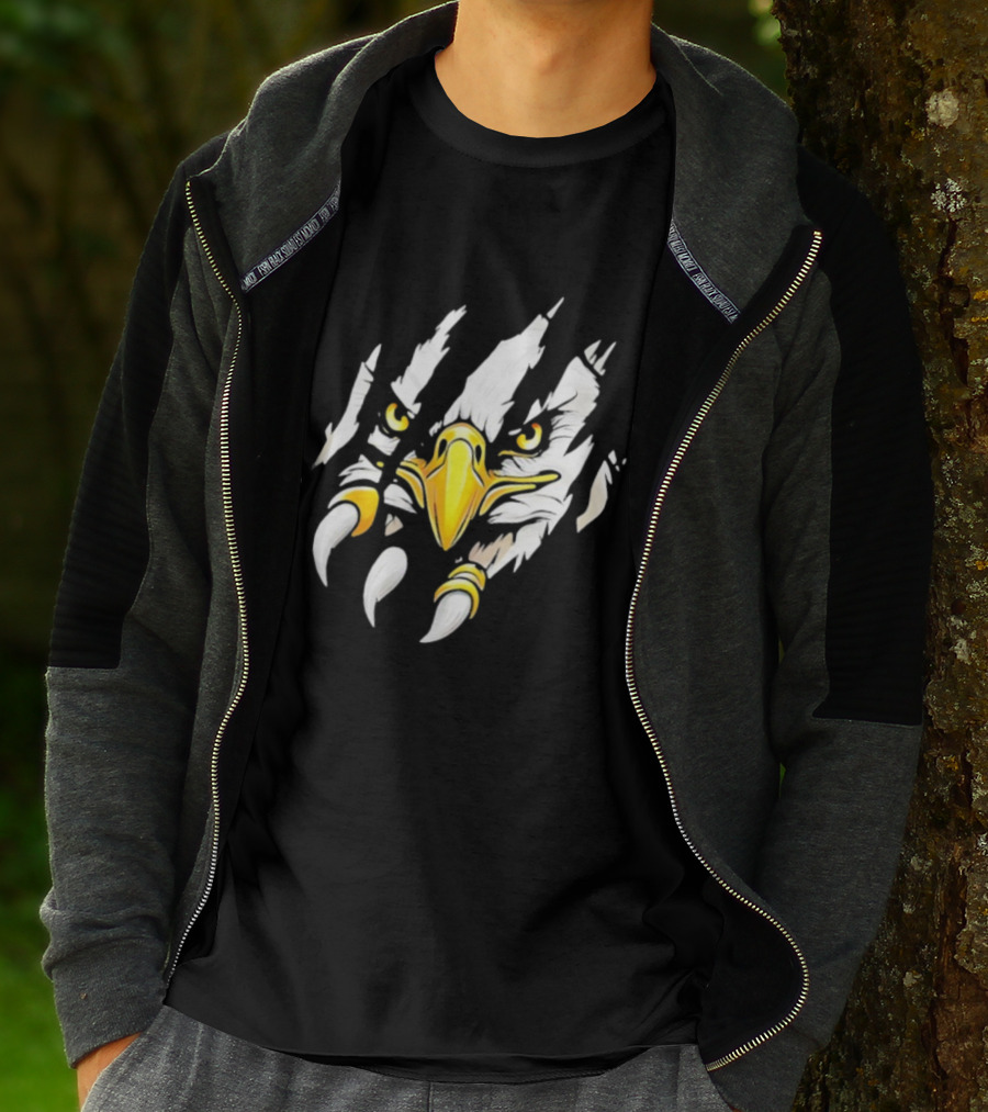 Philadelphia Eagles Fierce Eagle Claw Power T-Shirt