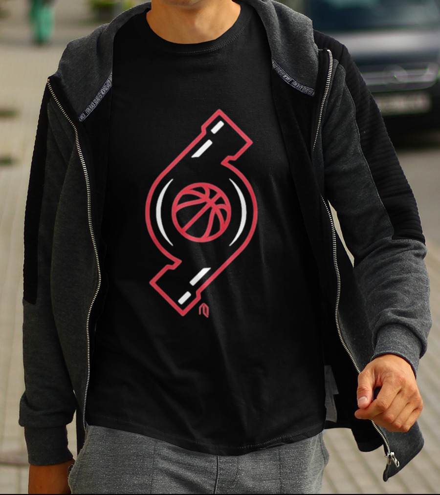 Portland Trail Blazers Turbo Charged Basketball T-Shirt