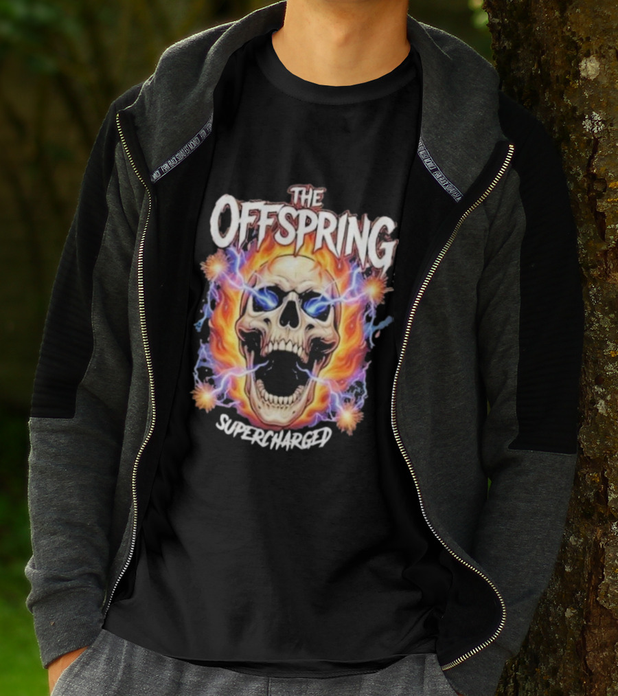 The Offspring Supercharged 2026 Grand Sierra Resort Reno Nevada Bad Religion Concert T-Shirt