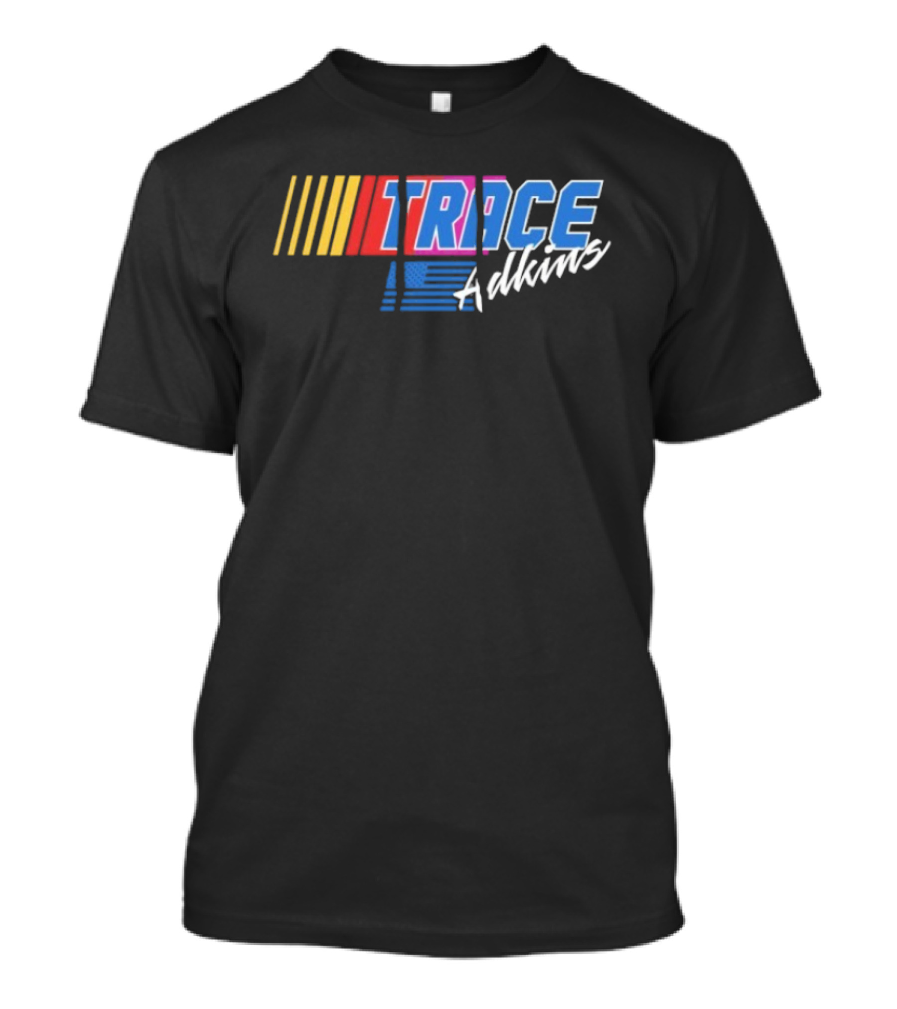 Trace Adkins USA Flag Racing T-Shirt