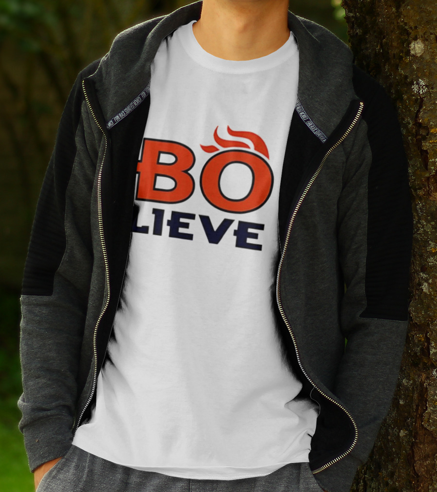 Bo Lieve Denver Broncos Flame T-Shirt