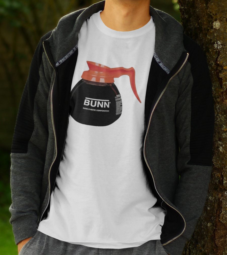 Bunn Coffee Pot Bunn O Matic Corporation Classic Orange Handle T-Shirt