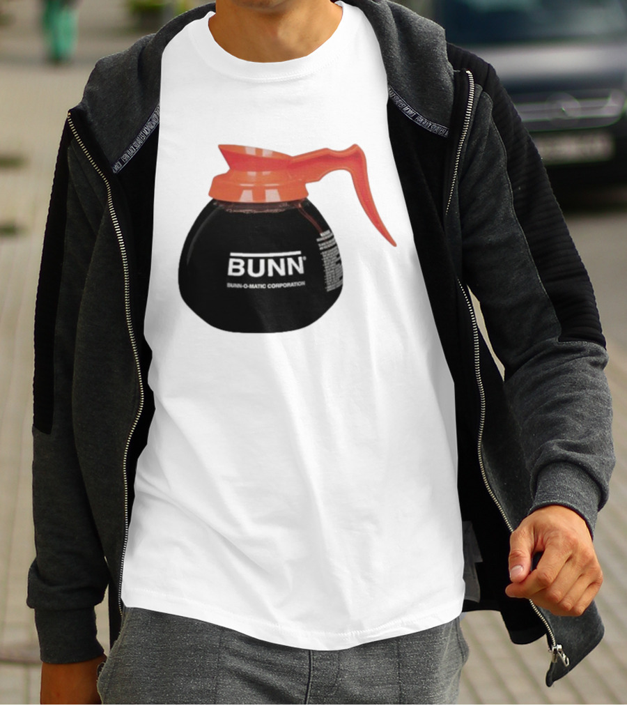 Bunn Coffee Pot Bunn O Matic Corporation Classic Orange Handle T-Shirt