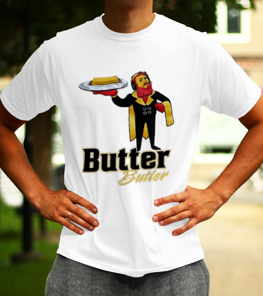 Butter Butler Caseoh T-Shirt
