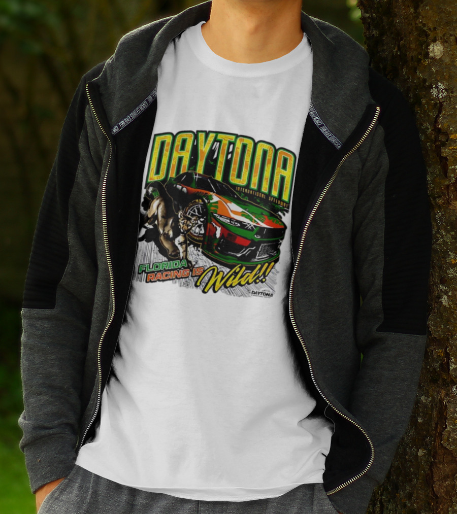 Daytona International Speedway Florida Racing Is Wild Daytona 500 Regional Franklin T-Shirt