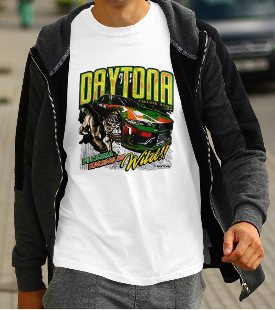 Daytona International Speedway Florida Racing Is Wild Daytona 500 Regional Franklin T-Shirt