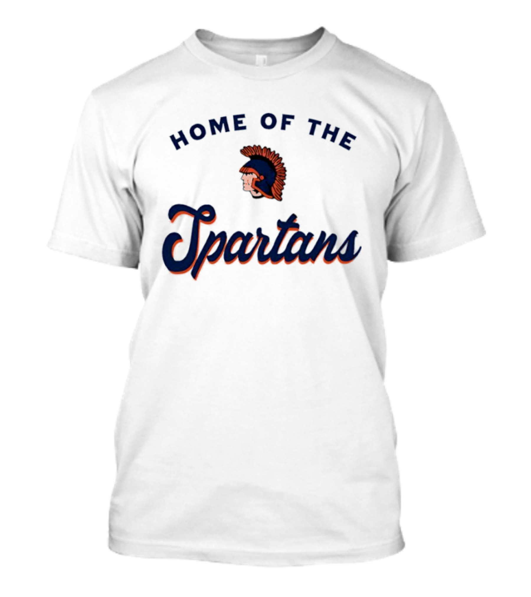 Home Of The Spartans Helmet T-Shirt