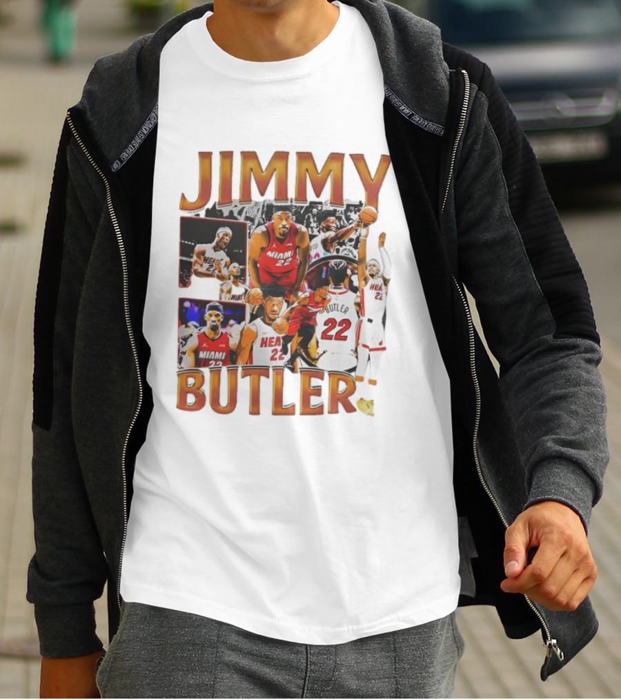 Jimmy Butler Miami Heat 22 Basketball Star Highlights T-Shirt