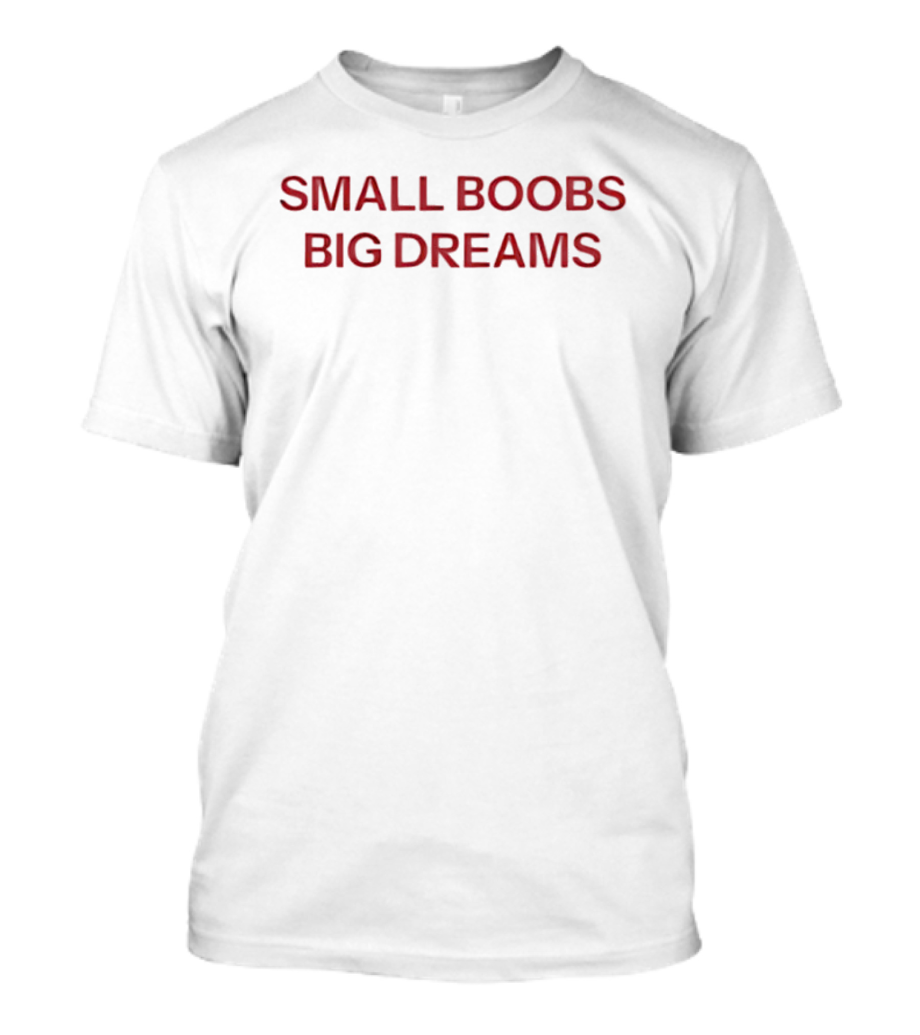 Small Boobs Big Dreams T-Shirt