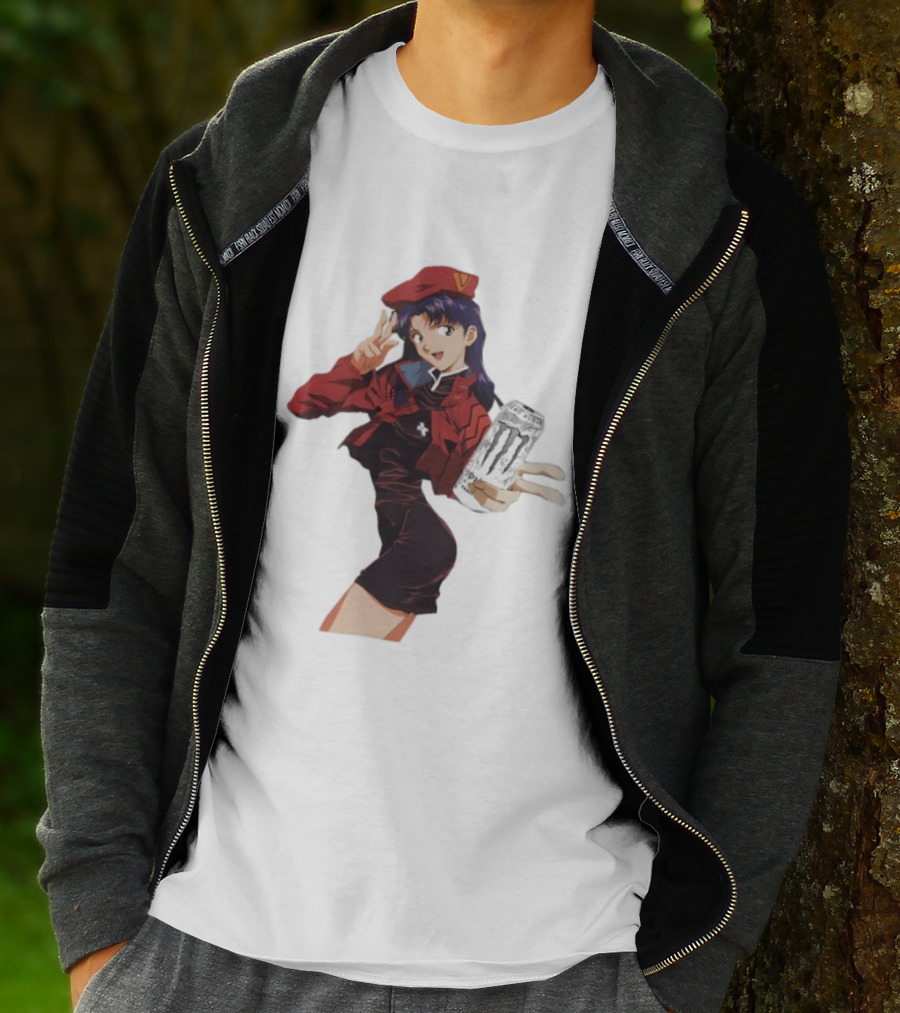 Misato Katsuragi Monster Energy Zero Sugar T-Shirt