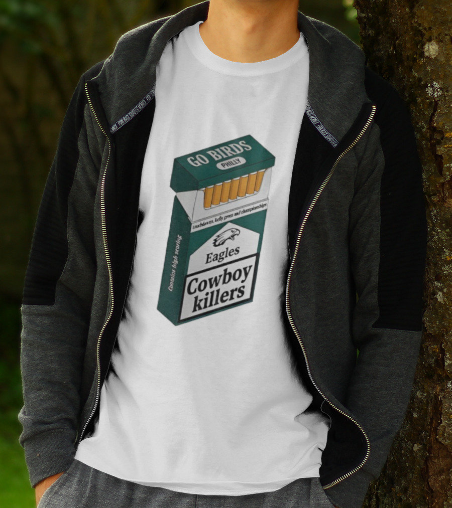 Philadelphia Eagles Go Birds Philly Cowboy Killers T-Shirt
