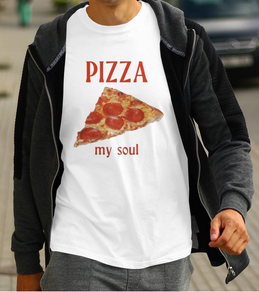 Pizza My Soul Pepperoni Slice T-Shirt