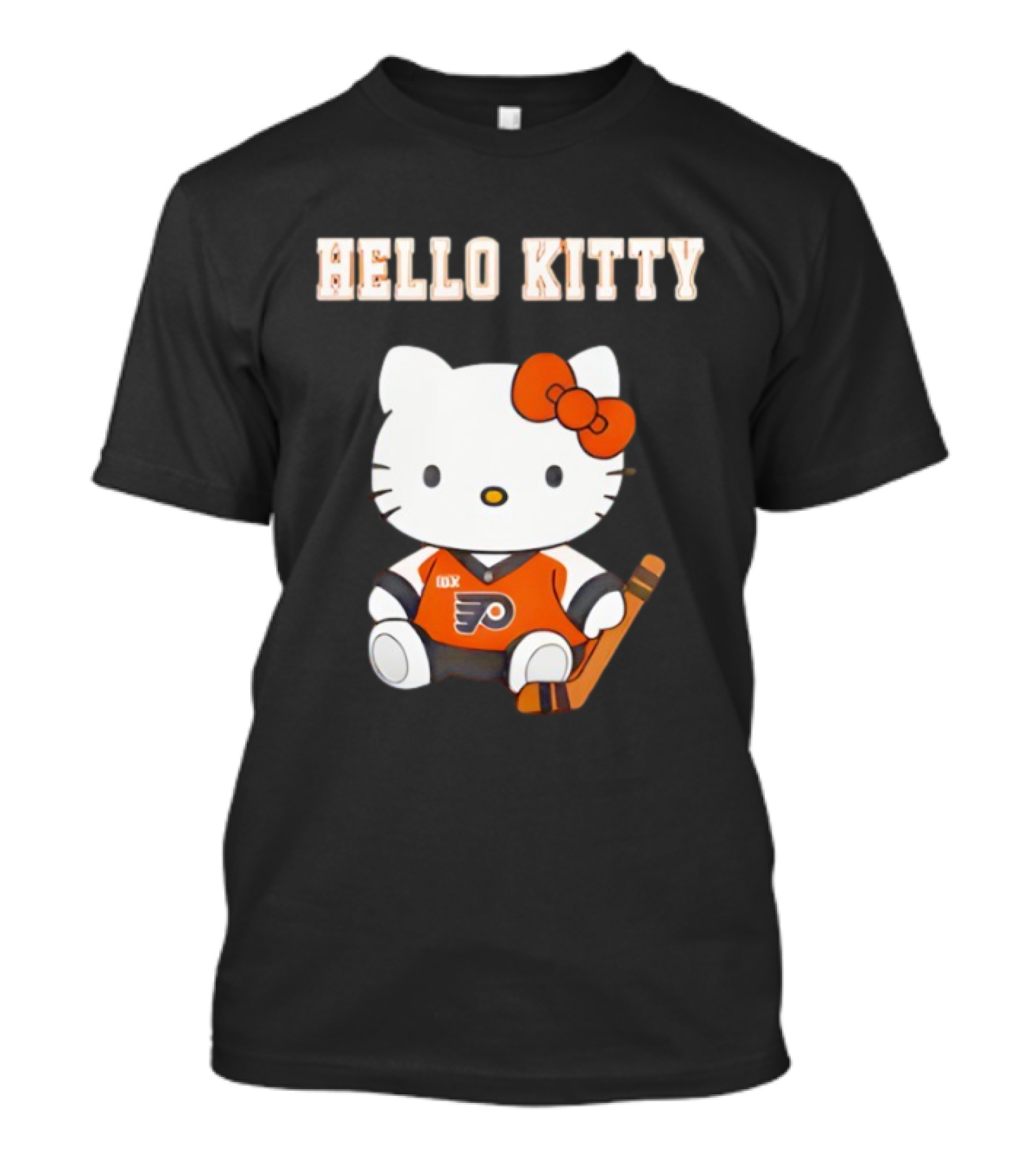 Philadelphia Flyers Hello Kitty Cute Collaboration Hockey Night T-Shirt