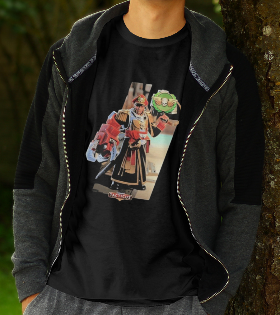 Warhammer 40 000 Tacticus Commissar Yarrick Iconic T-Shirt