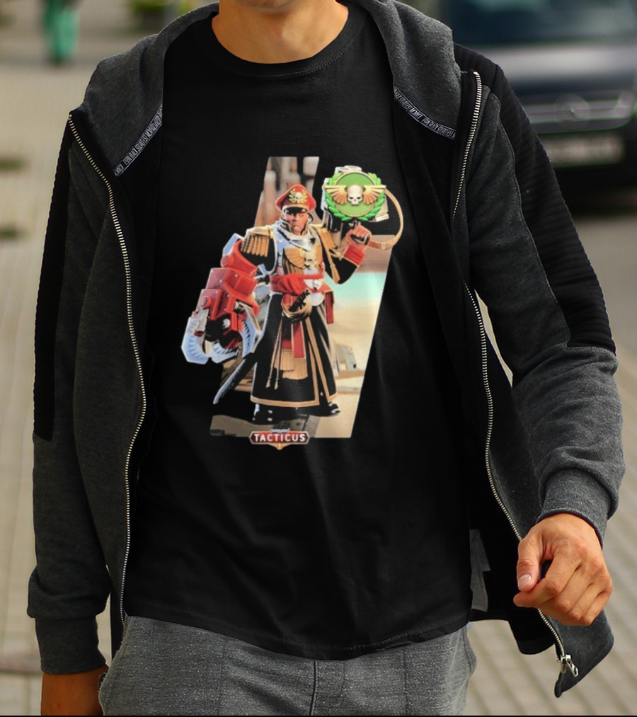 Warhammer 40 000 Tacticus Commissar Yarrick Iconic T-Shirt