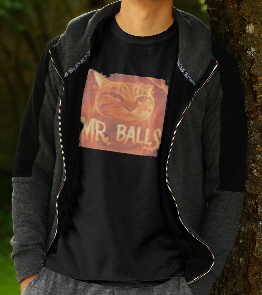 Mr Balls Cat T-Shirt
